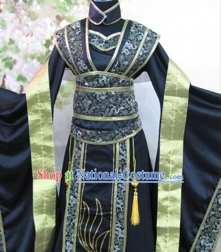 Ancient Chinese SD Black Costumes for Women