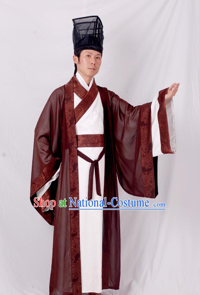 Ancient Chinese Han Dynasty Clothes Complete Set