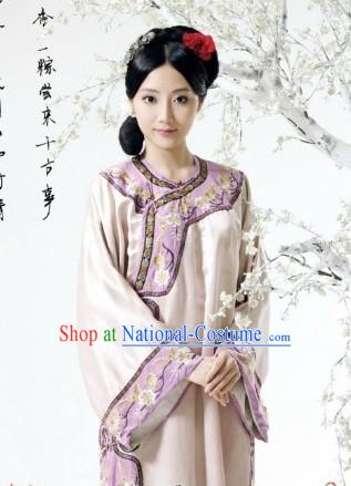 Chinese Manchu Minority Princess Clothing