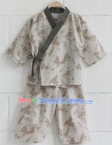 Traditional Ancient Chinese Cotton Guzhuang for Kids