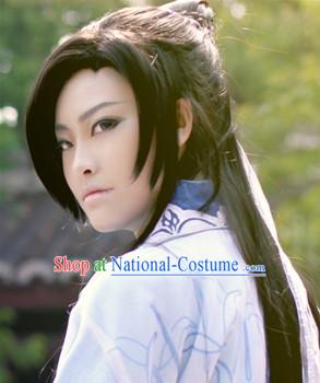 Ancient Chinese Male Long Wig