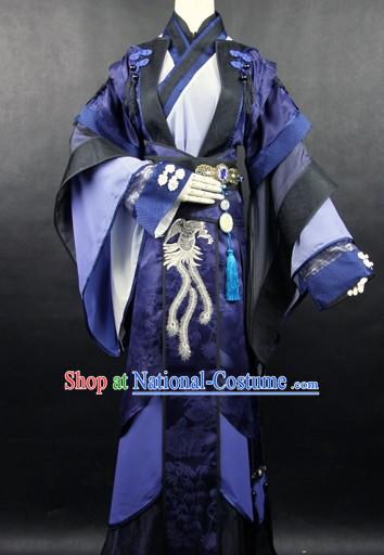 Ancient Chinese Legend Gong Fu Sifu Outfit for Men