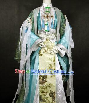 Traditional Ancient Chinese Cosplay Guzhuang Costumes Complete Set