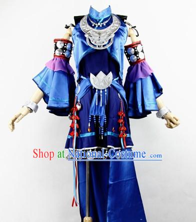 Traditional Ancient Chinese Xian Jian Qi TVB Drama Yuan Princess Costumes for Women