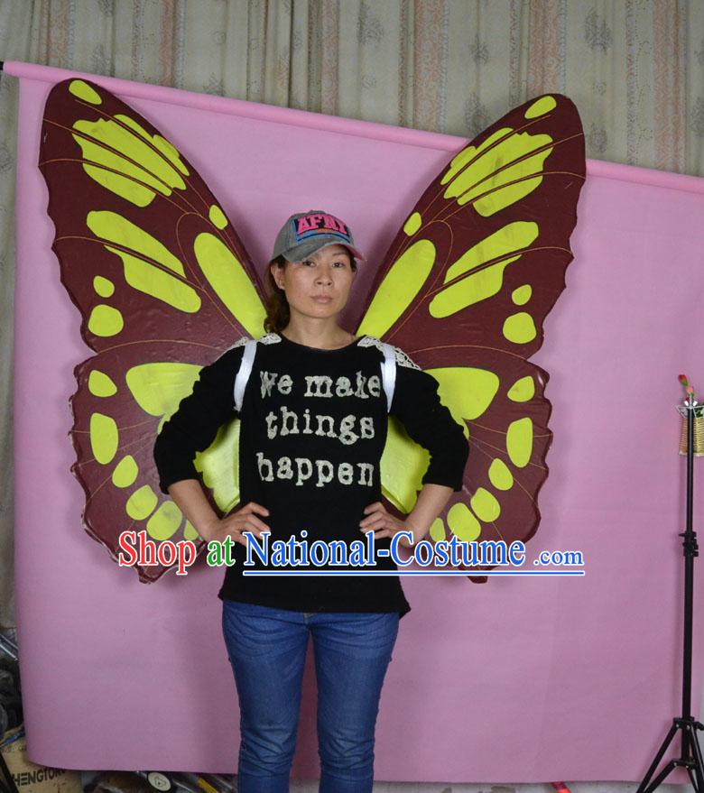 Super Big Stage Performance Adult Dance Butterfly Wings