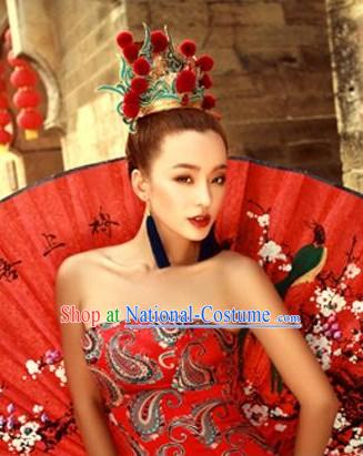 Traditional Chinese Rose Crown