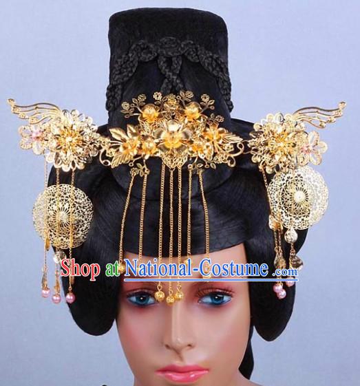 Ancient Chinese Imperial Palace Princess Wig and Hair Accessories