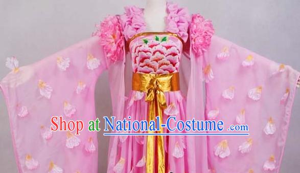 Tang Dynasty Imperial Palace Empress Costumes Complete Set