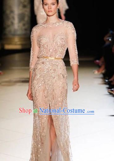 Elie Saab Long Evening Dress