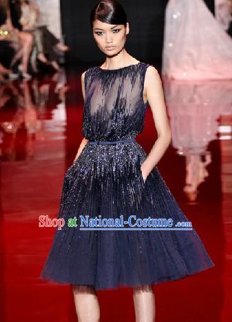 Stunning Beautiful Elie Saab Short Evening Dress