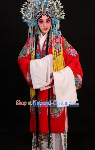 Traditional Chinese Beijing Opera Hua Dan Robe and Skirt Complete Set for Women