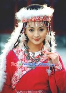 Princess Pearl of Returning The Return of The Pearl Princess Han Xiang Xiang Fei Costumes and Hat Complete Set