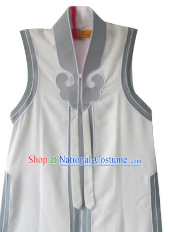 Traditional Chinese Opera White Cloud Jacket