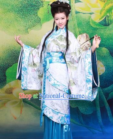 Traditional Chinese Tea Art Master Costume for Women