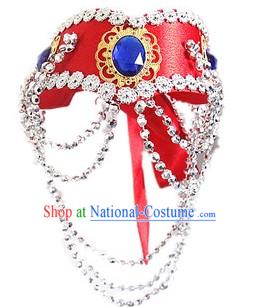 Traditional Mongolian Headpiece for Women