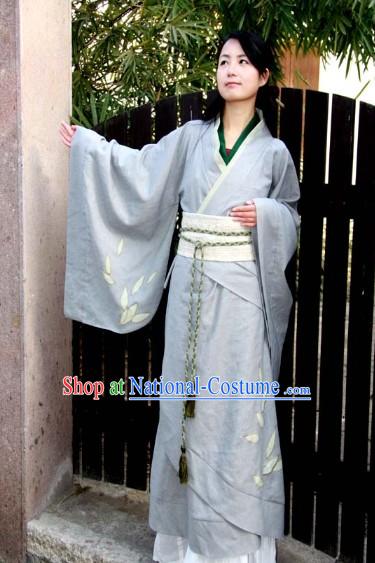 Traditional Ancient Chinese Tea-making Ceremony Costumes for Women