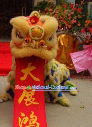 Congratulations on Opening Lion Dance Costumes Complete Set