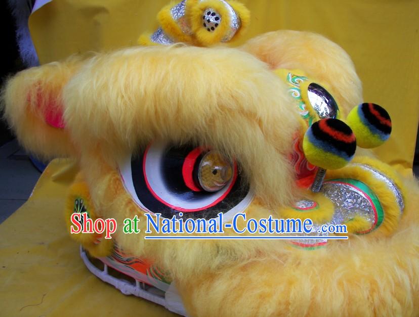 Professional Competition and Performance Lion Dance Costumes Complete Set for School Children