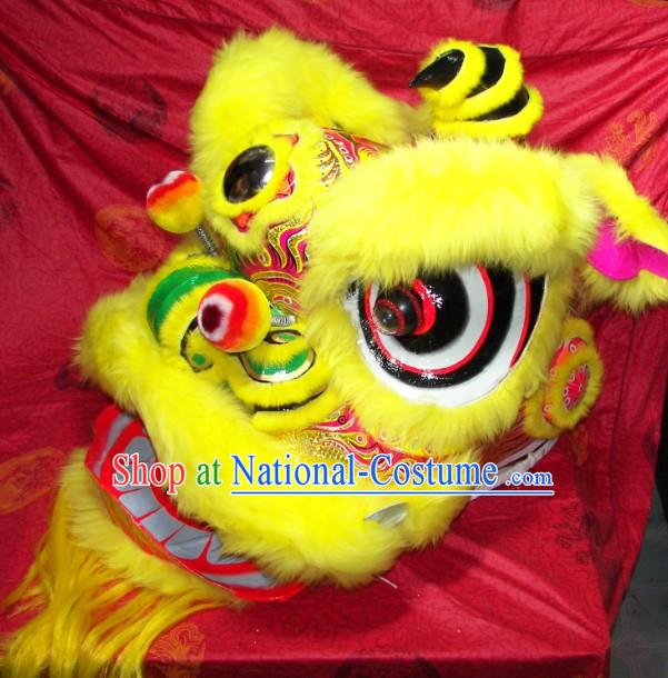 Top Quality Festival Celebration Fut San Lion Dance Costumes Complete Set