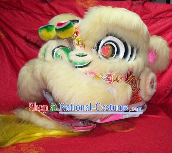 Professional Worldwide Competition and Festival Performance Fut San Lion Dance Costumes Complete Set