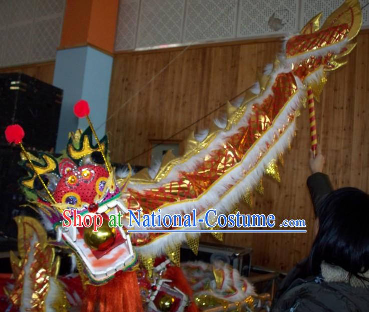 Chinese Festival Celebration Parade One Person Play Dragon Dance Props