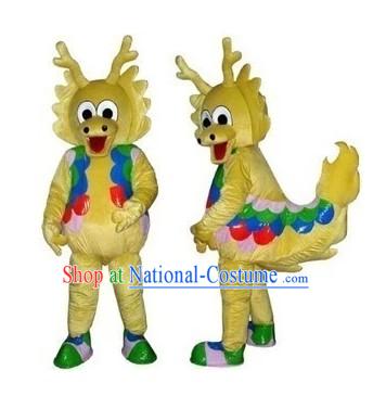 Traditional Chinese Dragon King Character Adult Size Walking Mascot Costume Complete Set