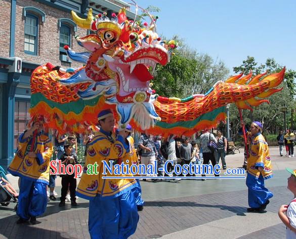 Holiday Parade Celebration Southern Dragon Dance Costumes Complete Set