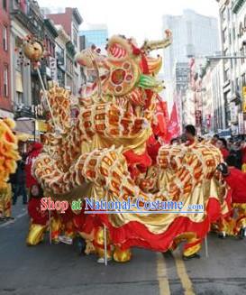 Best Traditional Chinese Festival Celebration Southern Dragon Dance Costumes Complete Set