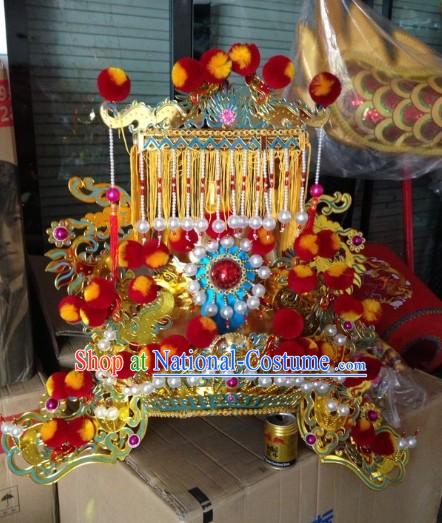 Chinese Legend Fairytale Jade Emperor Crown for Men