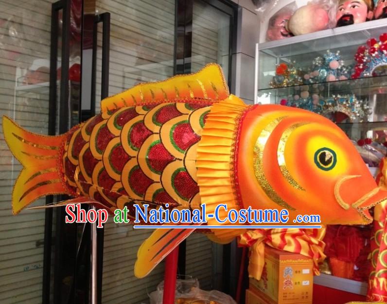 Traditional Chinese Lunar New Year Decoration Fish Dance Costume