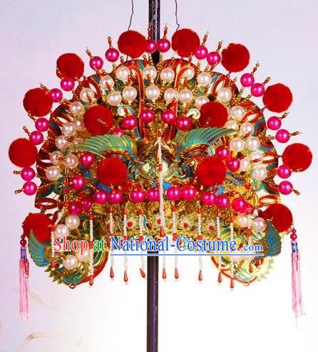 Traditional Chinese Wedding Phoenix Crown for Women