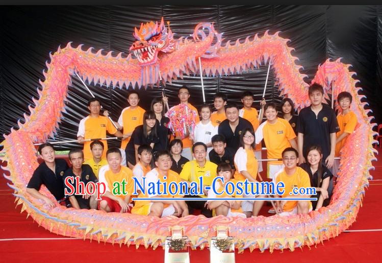 Professional Competition and Performance Ultraviolet University Dragon Dance Costumes Complete Set