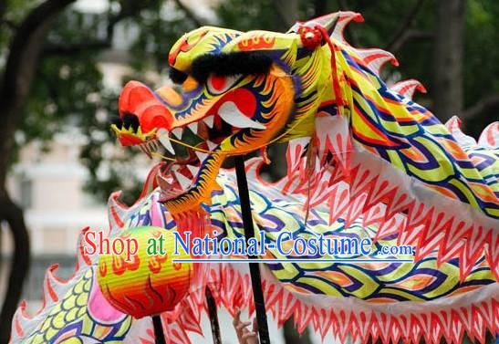 Professional Championship Glow in the Dark Dragon Dance Costume Complete Set