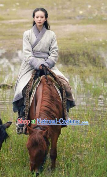 Chinese Traditional Hanfu Clothes Robes