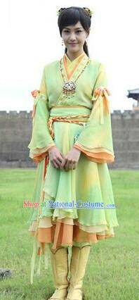 Chinese Ancient Fairy Clothes Complete Set for Women