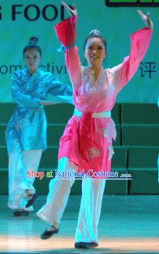 Chinese Classical Zhu Yingtai Costumes and Headwear Complete Set