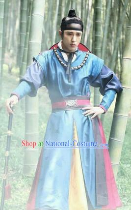 Ancient Korean The Musketeer Swordmen Costumes Complete Set