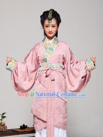 Chinese Traditional Princess Dress Costume Clothes Complete Set