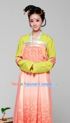 Chinese Classical Guzhuang Female Garment Complete Set