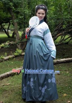 Ancient China Han Dynasty Skirt Dresses for Women