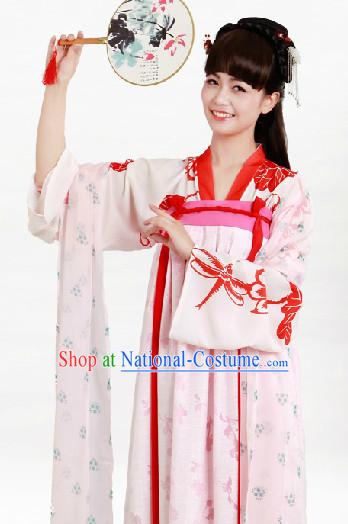 Ancient China Tang Blouse and Skirt Complete Set for Women