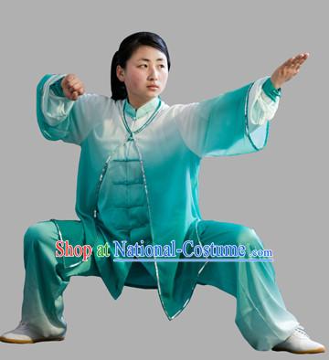 Color Change Butterfly Embroidery Tai Chi and Mantle Complete Set