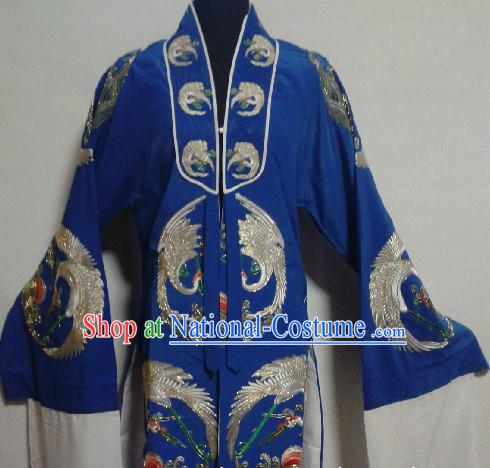 Chinese Ancient Crane Longevity Embroidery Robe