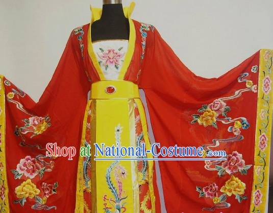 Chinese Stage Performance Princess High Collar Costume