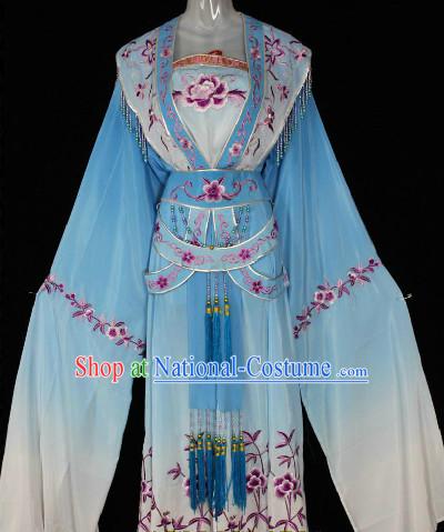 Shuixiu _Water Sleeves_ Flower Embroidery Dancing Costumes for Women