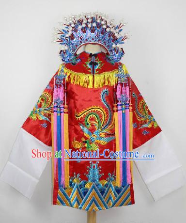 Ancient Chinese Beijing Opera Phoenix Coronet for Kids