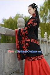 Ancient Chinese Hanfu Clothes Complete Set for Women