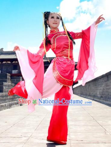 Chinese Folk Dance Costumes for School Girls