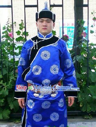 Mongolian Prince Clothing and Hat Complete Set