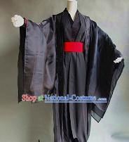 Ancient Black Master Guzhuang Clothes for Boys